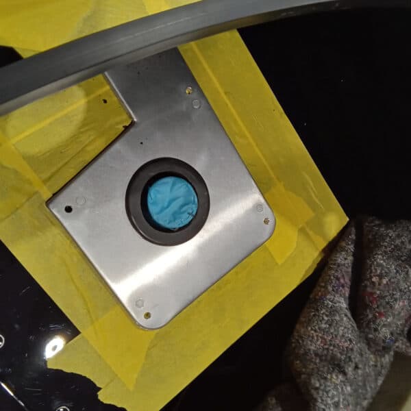 130226 1953 Aston Martin DB24 Rear Seat Mock Up 11