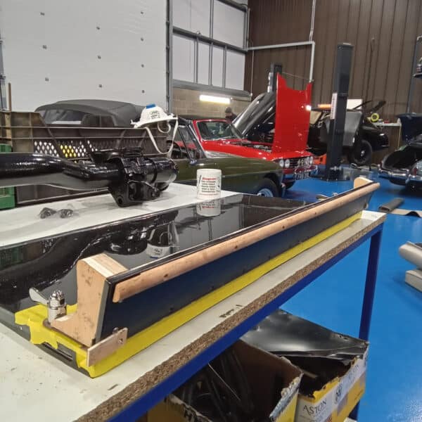 130226 1953 Aston Martin DB24 Rear Seat Mock Up 12