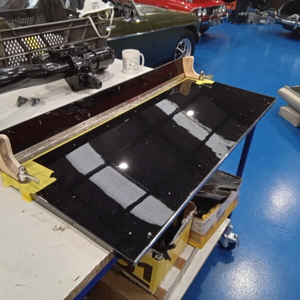 130226 1953 Aston Martin DB24 Rear Seat Mock Up 13