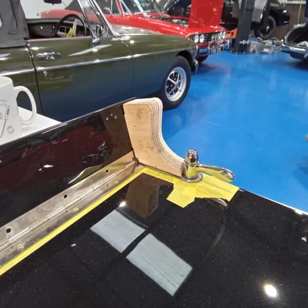 130226 1953 Aston Martin DB24 Rear Seat Mock Up 14