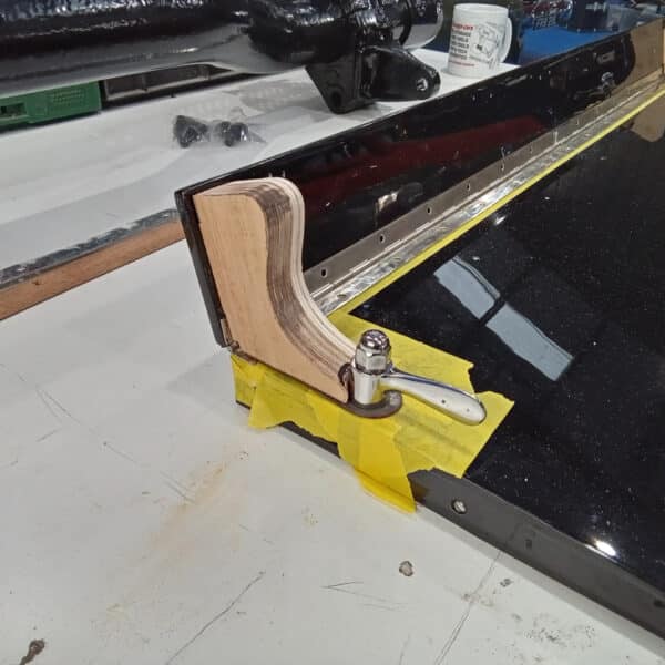 130226 1953 Aston Martin DB24 Rear Seat Mock Up 15