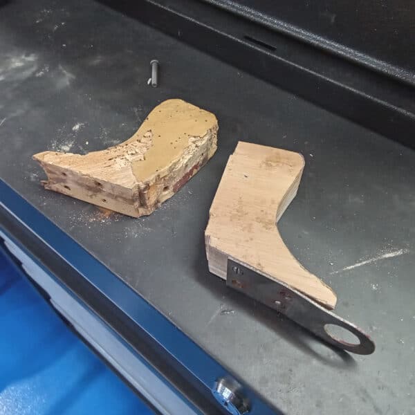 130226 1953 Aston Martin DB24 Rear Seat Mock Up 16