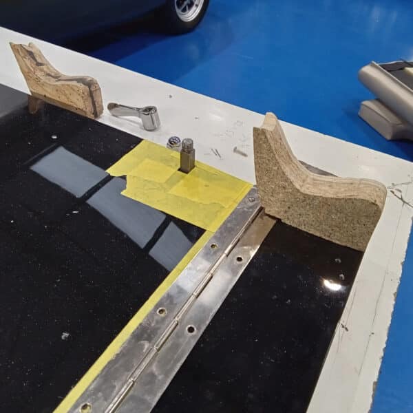 130226 1953 Aston Martin DB24 Rear Seat Mock Up 18