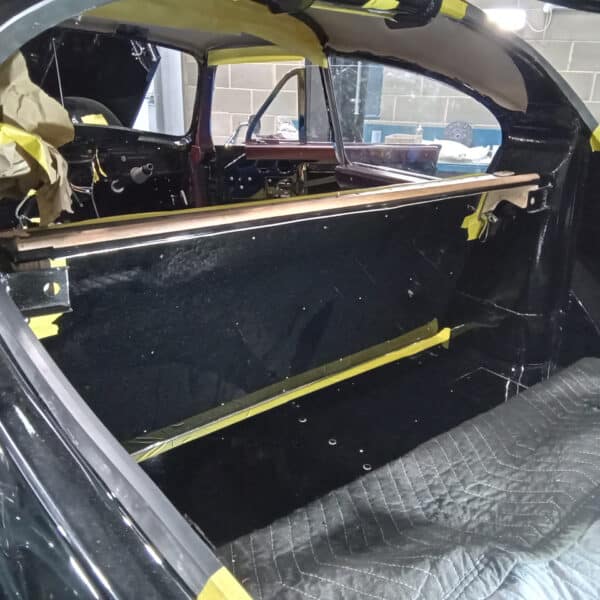 130226 1953 Aston Martin DB24 Rear Seat Mock Up 5