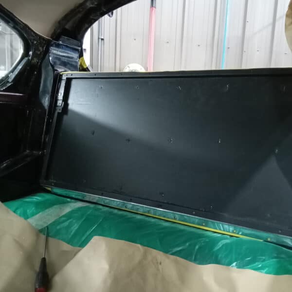 130226 1953 Aston Martin DB24 Rear Seat Mock Up