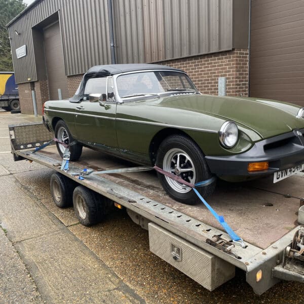 130226 1975 MGB Roadster Transport to Last Transmission 5