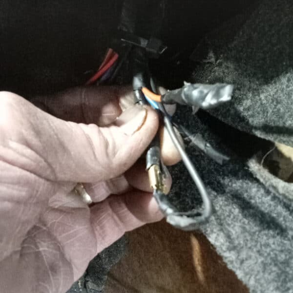 130226 1989 TVR Tasmin Rear Light Earth