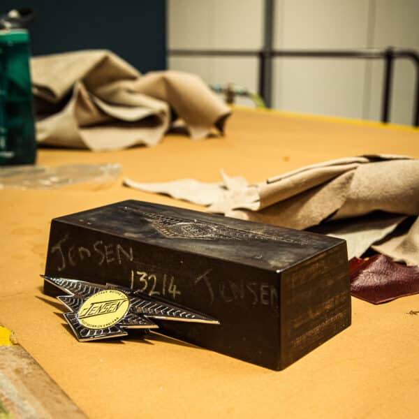 130226 Jensen Badge Press 8