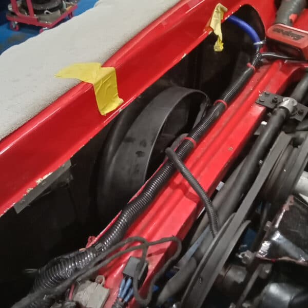 140226 1989 TVR Tasmin Radiator Refit 2