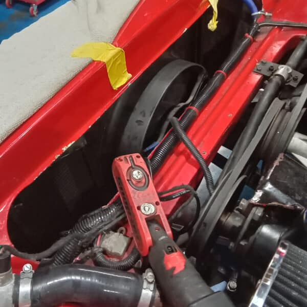 140226 1989 TVR Tasmin Radiator Refit 3