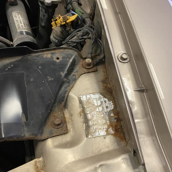 140226 1991 Jaguar XJS ID Plate Cleaned Up