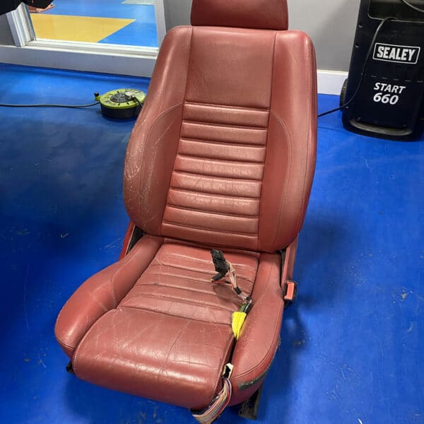 140226 1991 Jaguar XJS Seats and Interior Removed for Treating 11