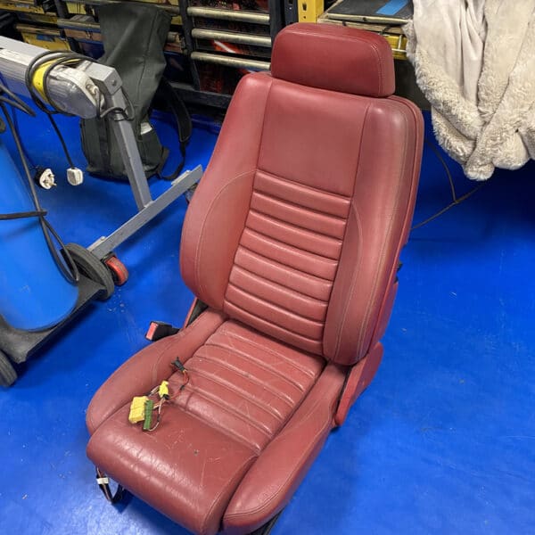 140226 1991 Jaguar XJS Seats and Interior Removed for Treating 12