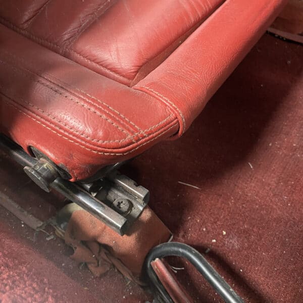 140226 1991 Jaguar XJS Seats and Interior Removed for Treating