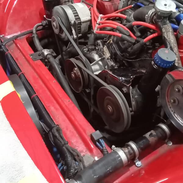 170226 1989 TVR Tasmin Cooling System Refill 12