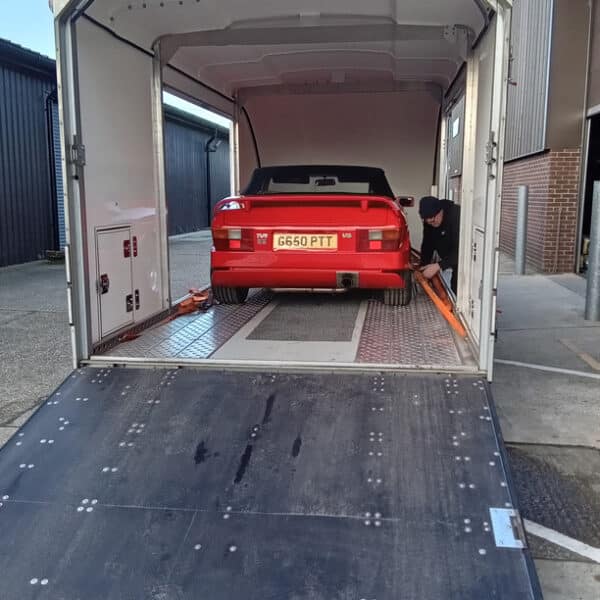 170226 1989 TVR Tasmin Cooling System Refill 3