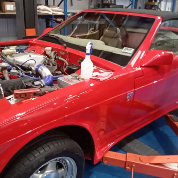 170226 1989 TVR Tasmin Cooling System Refill 5