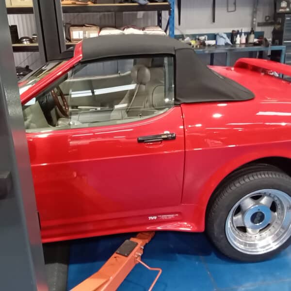 170226 1989 TVR Tasmin Cooling System Refill 6