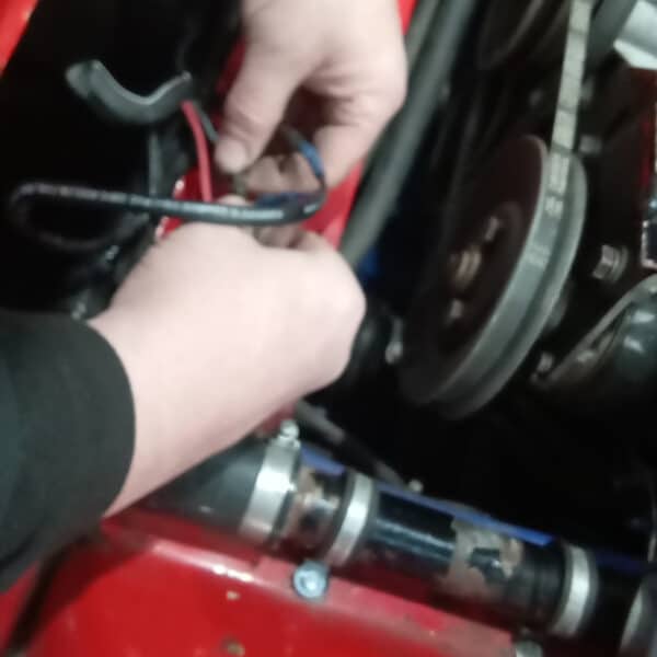 170226 1989 TVR Tasmin Cooling System Refill 9