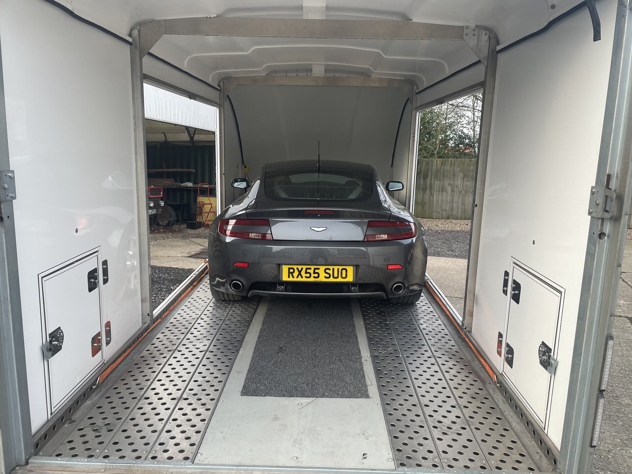 170226 2006 Aston Martin V8 Vantage Loaded for Transport 2