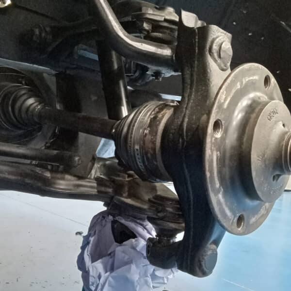 180226 1969 Audi 72L Wishbone and Torsion Arm Bushes Replaced 14