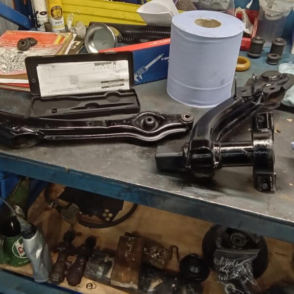 180226 1969 Audi L 72PS New Wishbone and Torsion Arm Bushes 10