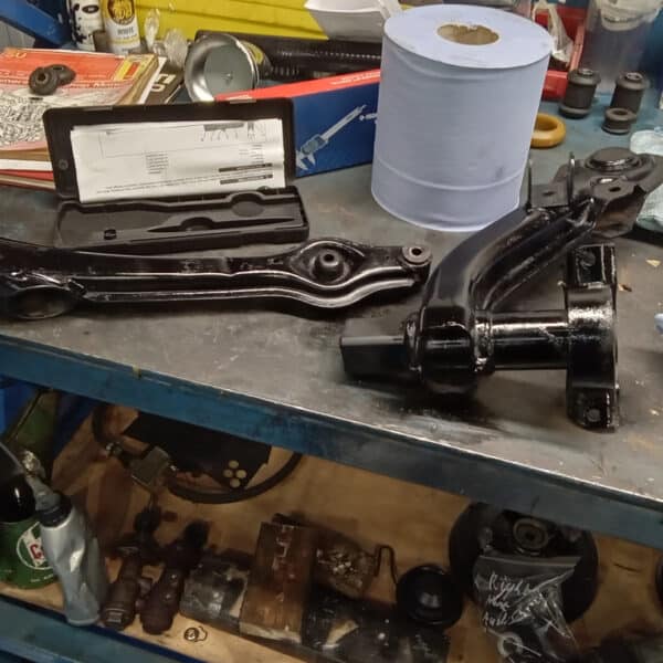 180226 1969 Audi L 72PS New Wishbone and Torsion Arm Bushes 9