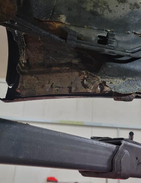 180226 1998 Citroen Saxo VTR Inner Sill Damage