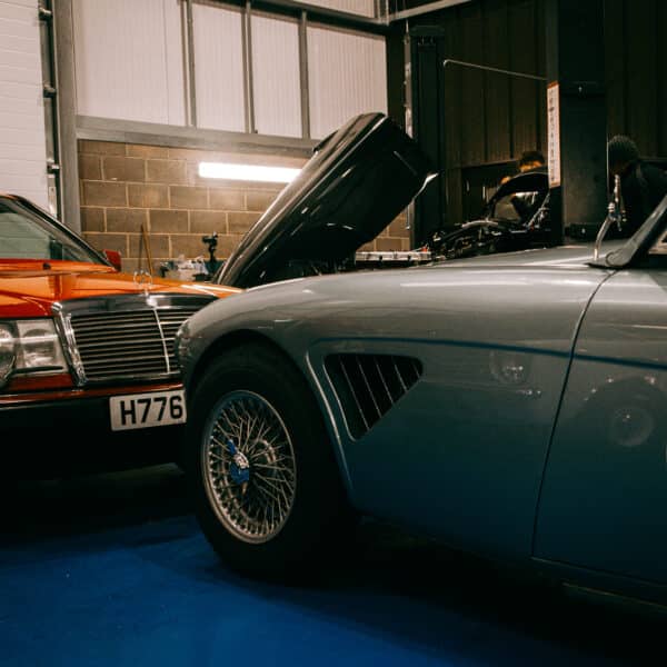 1960 Austin Healey 3000 Rally Car Workshop BTS 17