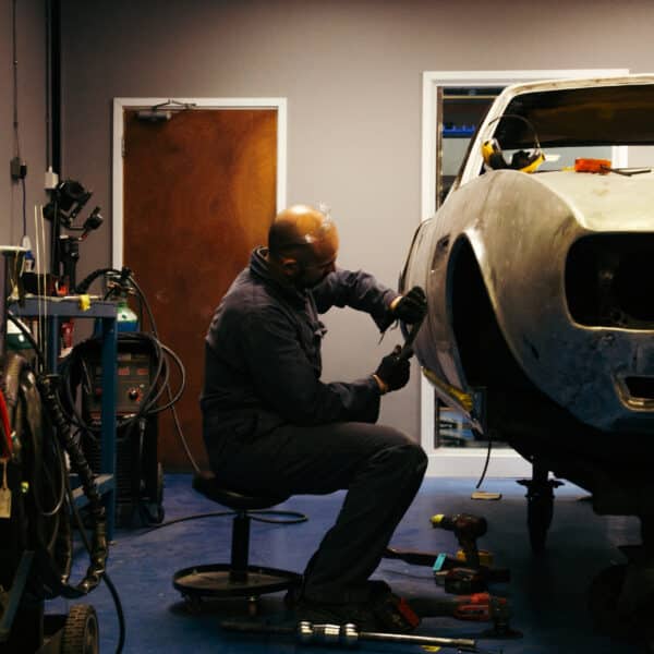 1970 Aston Martin DBS Vantage Workshop BTS 6