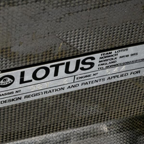 1986 Lotus 98T 1425779