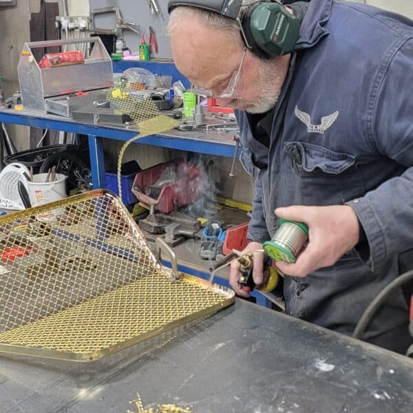 210226 1954 Jaguar XK120 Mesh Grille 3