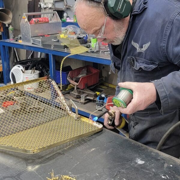 210226 1954 Jaguar XK120 Mesh Grille 4