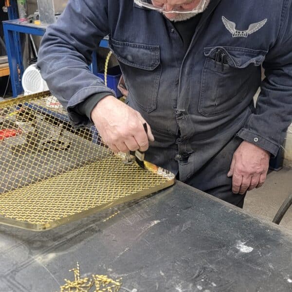 210226 1954 Jaguar XK120 Mesh Grille 6