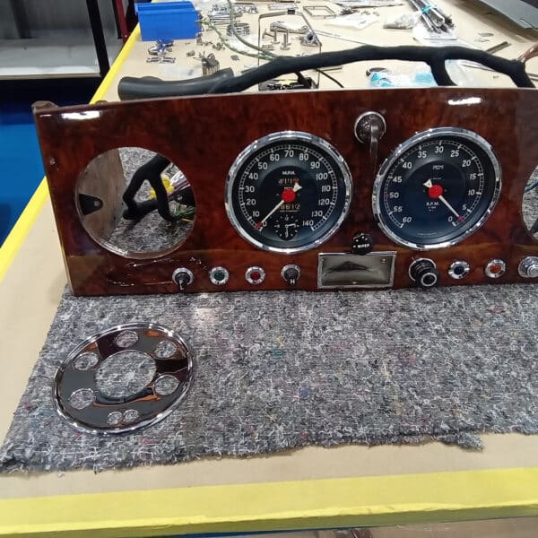 240226 1953 Aston Martin DB2 Dashboard Wiring 10