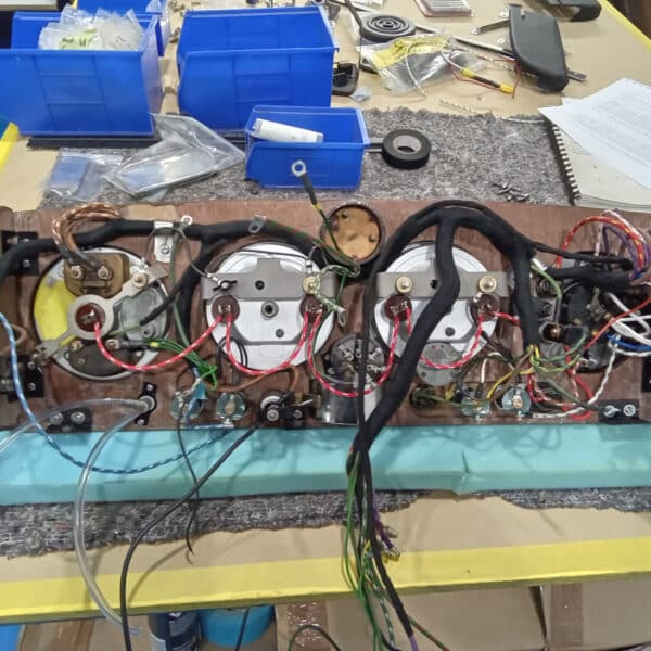 240226 1953 Aston Martin DB2 Dashboard Wiring 6