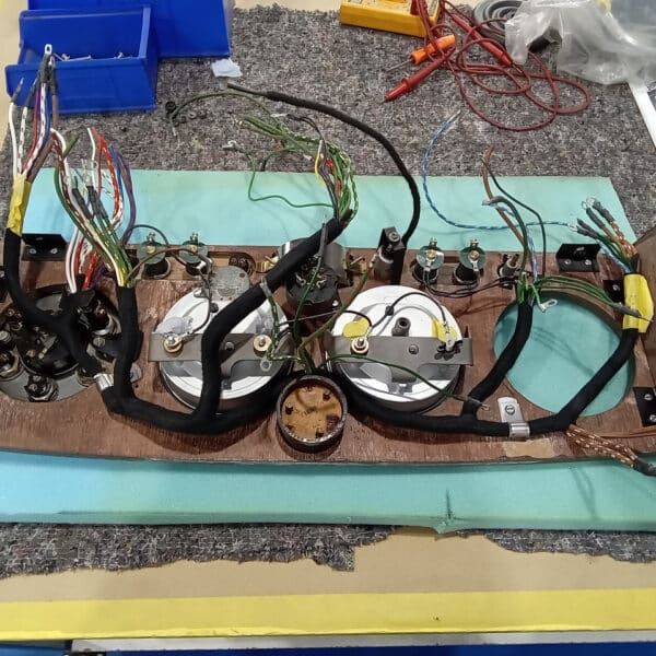 240226 1953 Aston Martin DB2 Dashboard Wiring 8