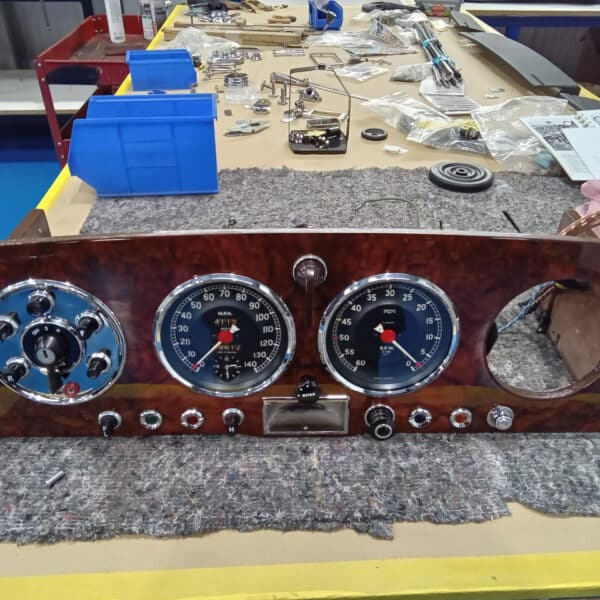 240226 1953 Aston Martin DB2 Dashboard Wiring 9