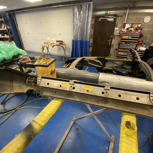 240226 1996 Bentley Continental Front and Rear Bumper Teardown 14