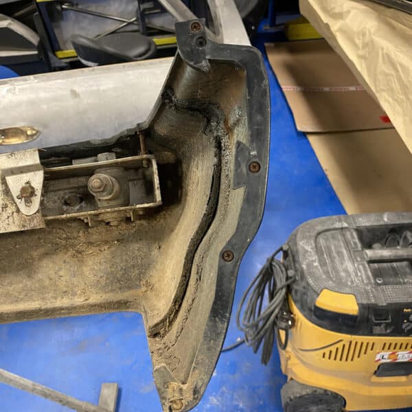 240226 1996 Bentley Continental Front and Rear Bumper Teardown 20