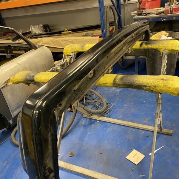 240226 1996 Bentley Continental Front and Rear Bumper Teardown 22