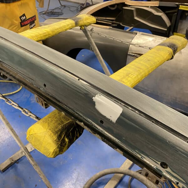 240226 1996 Bentley Continental Front and Rear Bumper Teardown 23