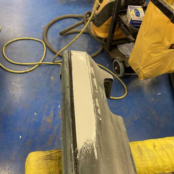 240226 1996 Bentley Continental Front and Rear Bumper Teardown 24