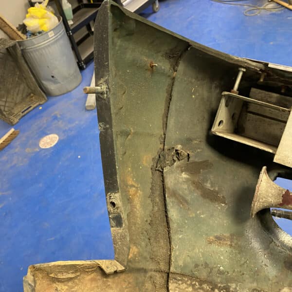 240226 1996 Bentley Continental Front and Rear Bumper Teardown 35