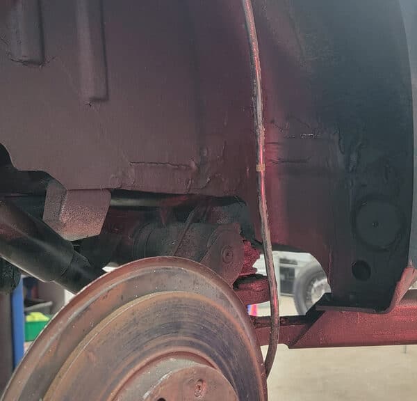 240226 1998 Citroen Saxo Seam Seal and Rust Coat 8