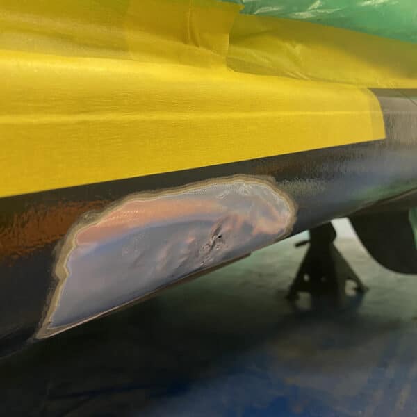 240226 2005 Porsche 911 Sill Dent Repair 4