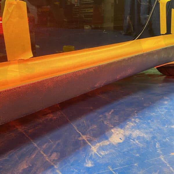 240226 2005 Porsche 911 Sill Dent Repair 6