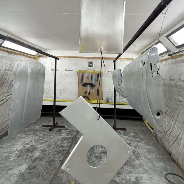 250226 1970 Aston Martin DBS Doors Boot and Bonnet in epoxy primer 13