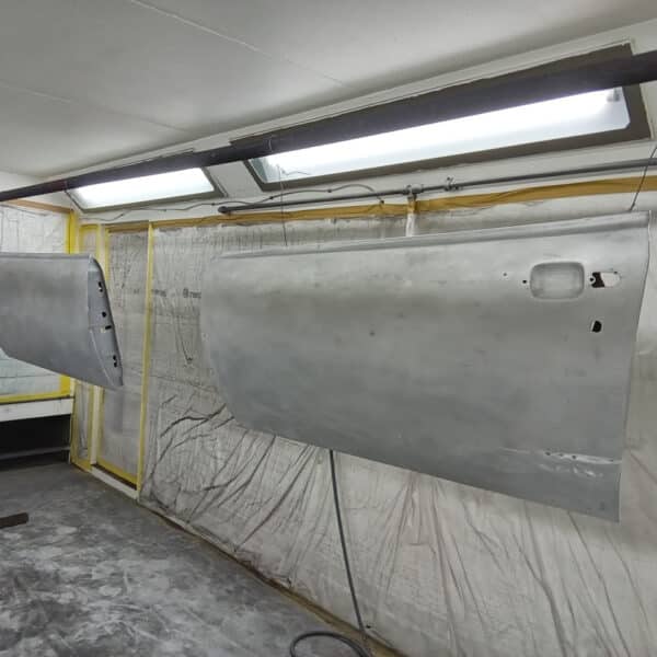 250226 1970 Aston Martin DBS Doors Boot and Bonnet in epoxy primer 14