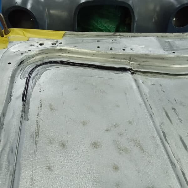 250226 1970 Aston Martin DBS Doors and Bonnet Prepped for Primer 12